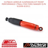 OUTBACK ARMOUR SUSPENSION KIT FRONT (TRAIL) FITS FORD RANGER PJ-PK 9/2006-8/2011 
